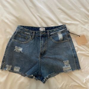 REVOLVE denim shorts